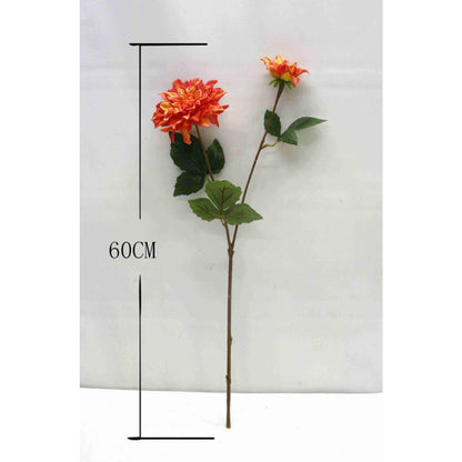 Artificial Dahlia (hand touch) 60 cm