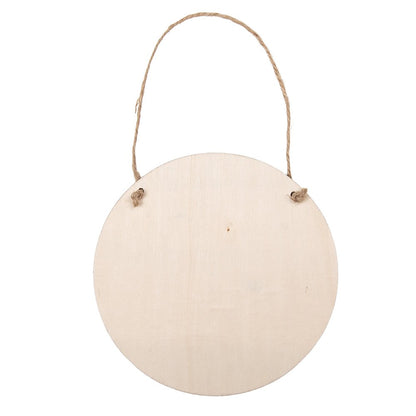 Kersthanger Ø 15x1 cm Beige Hout
