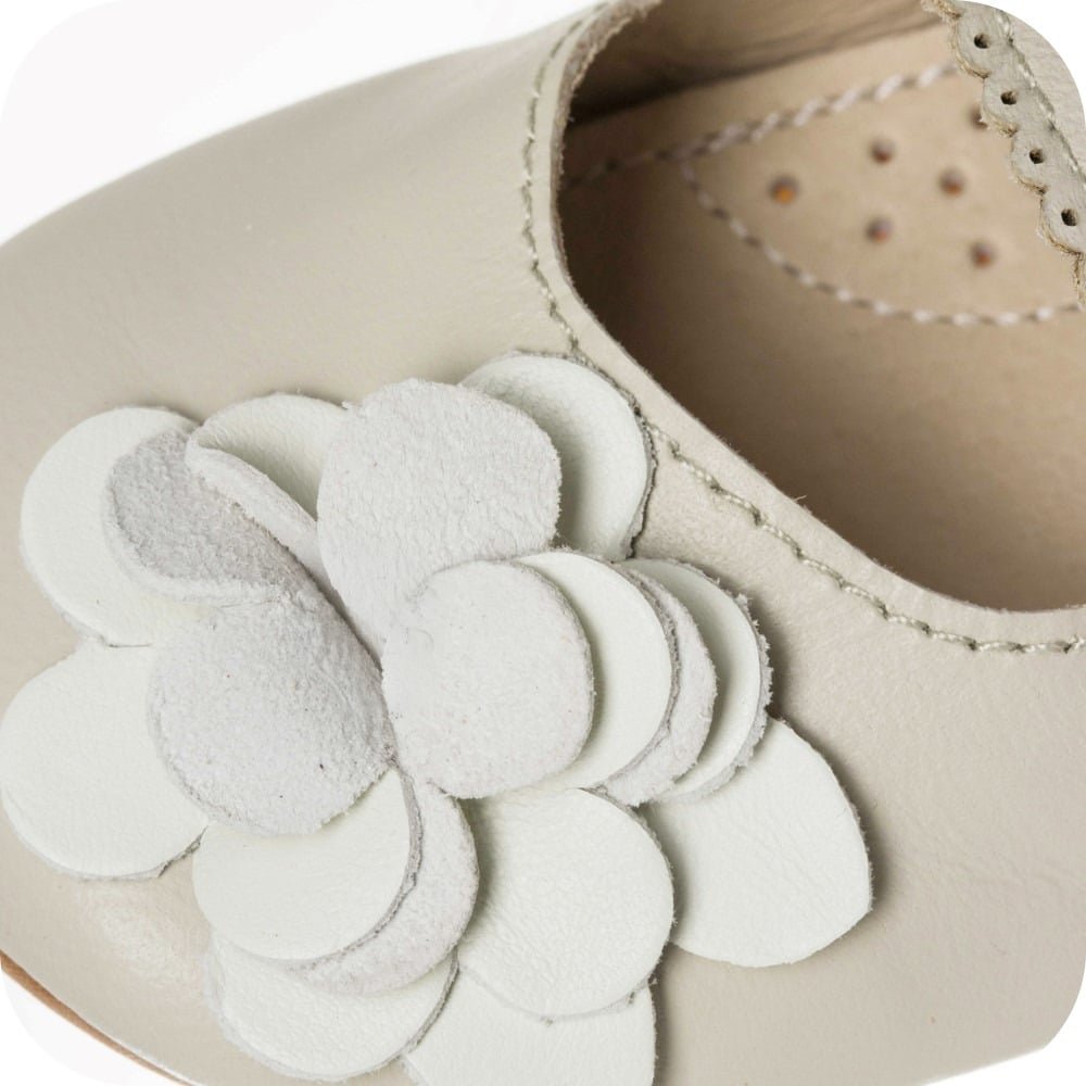 Babyschoenen lamsleer klittenband barefoot
