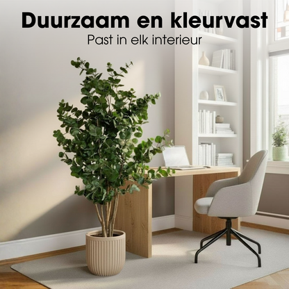 Kunstplant eucalyptusboom 175 cm groen