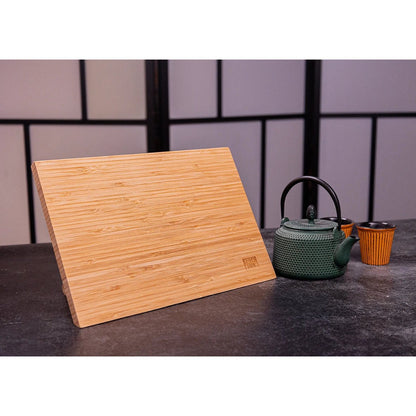 Keukenaccessoires - KOTAI magnetische bamboe messenhouder (opvouwbaar) - 30 x 22 cm