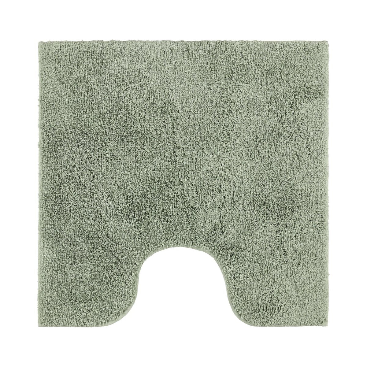 Toiletmat 59x59 cm olijfgroen katoen