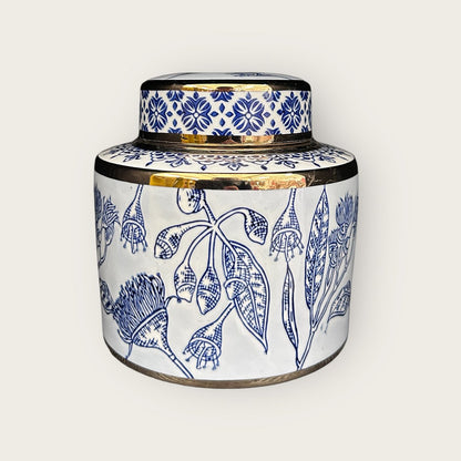 Blauw Witte Porseleinen Bloemenvaas Voor Keuken Thuis