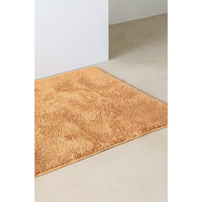Bidetmat 60x60 cm katoen karamel