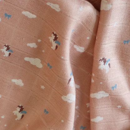 Bamboo muslin swaddle blanket