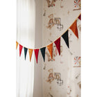Kerstslinger Merry Christmas fluweel 2,2 m