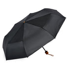 Foldable Umbrella 56 cm Black Polyester Rain Canopy