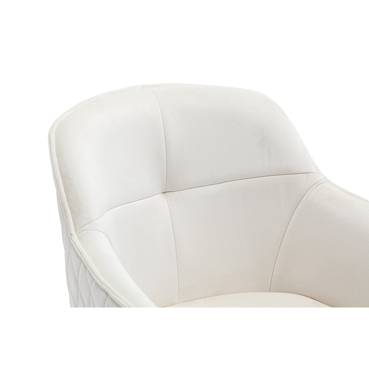 Fauteuil beige 59x60x83 cm draaibaar