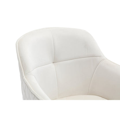 Fauteuil beige 59x60x83 cm draaibaar