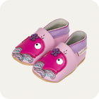 Babyslofjes zacht leer walvis