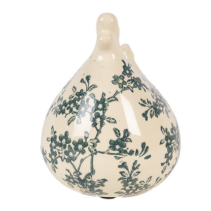 Decorative Figurine Chicken 12x11x13 cm Beige Ceramic