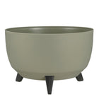 Plantenbak rond Ø40 cm lichtgroen gerecycled plastic