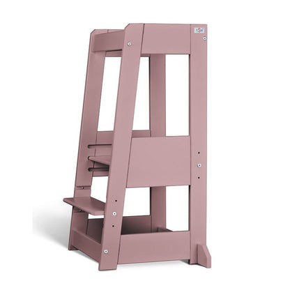 tiSsi® learning tower FELIX beech ORIENTAL ROSE