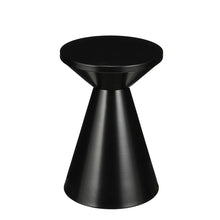 Bijzettafel Ø31x45 cm ijzer zwart