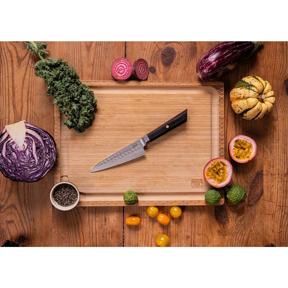 KOTAI kitchen Bunka Petty mes 13.5 cm Japans 440C staal