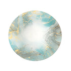 Taartvorm 30 cm blauw glas