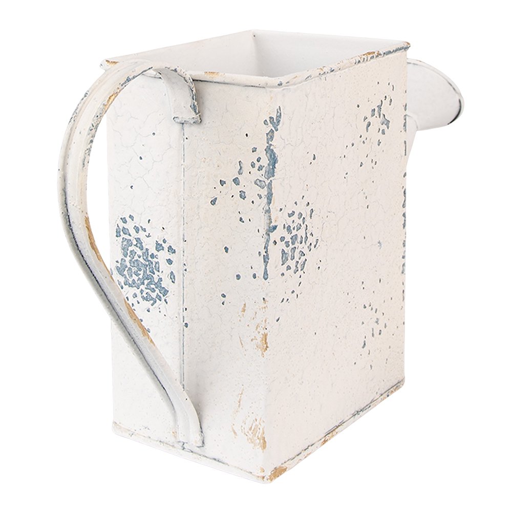 Decoratie gieter 31x9x17 cm beige ijzer