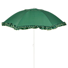 Parasol 195 cm diameter donkergroen