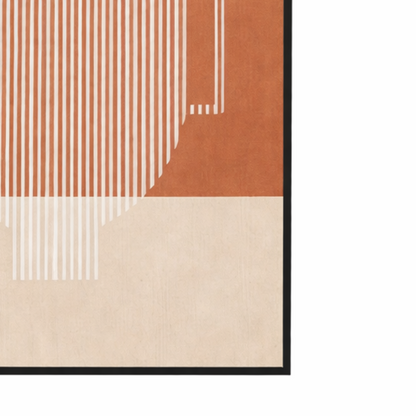 Wanddecoratie 90x60x3 cm donkerbruin