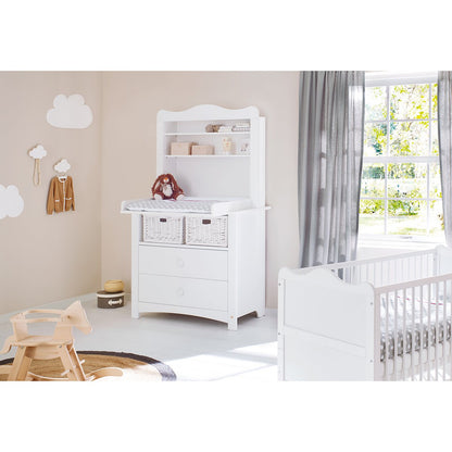 Changing unit "Florentina" wide incl. wide changing board, 2 pieces