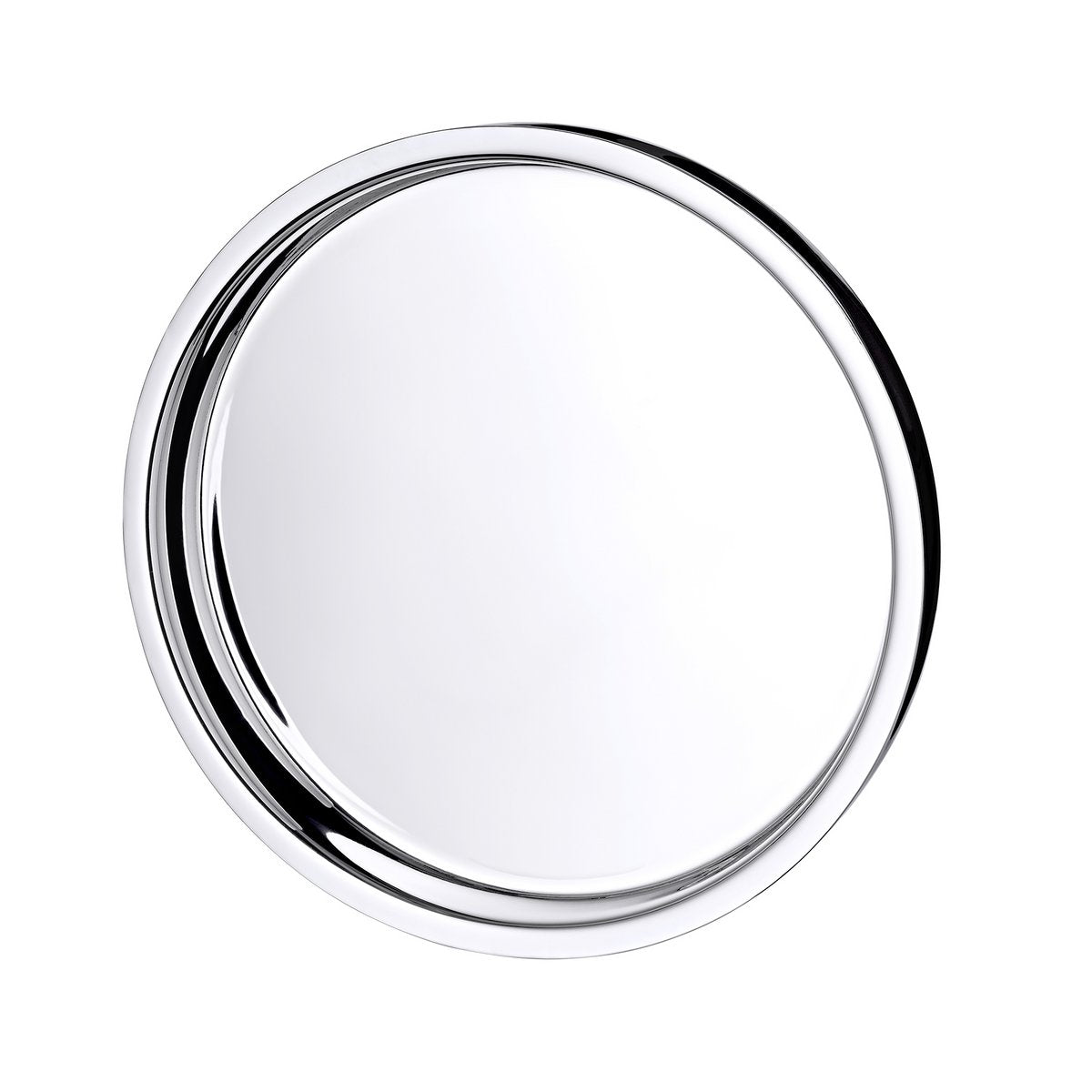 Dienblad rond 40 cm RVS hoogglans