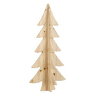 Kerstboom decoratie 78x36 cm dennenhout bruin