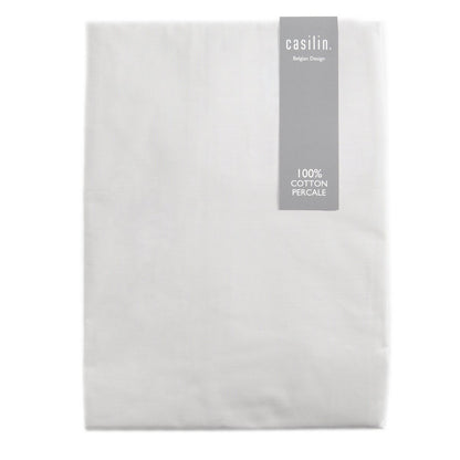 Royal Percale Fitted Sheet - Light Grey