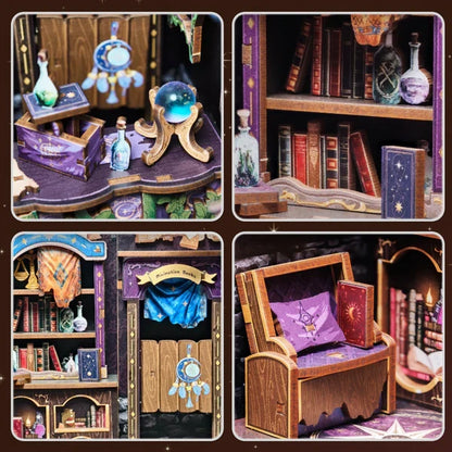 Cutebee, 3D DIY Huisje, The Astrology Bookshop, CWGC202,15,5x16x18cm
