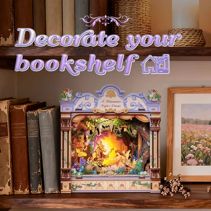 Cutebee, 3D DIY Dollhouse, A Midsummer Night's Dream, TTKA201, 15.5x12.4x16.1cm