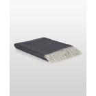 Merino Cashmere Blanket Tibet Dark Grey Luxury Comfort