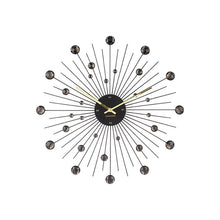 Wall Clock Sunburst Large