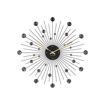 Wall Clock Sunburst Large