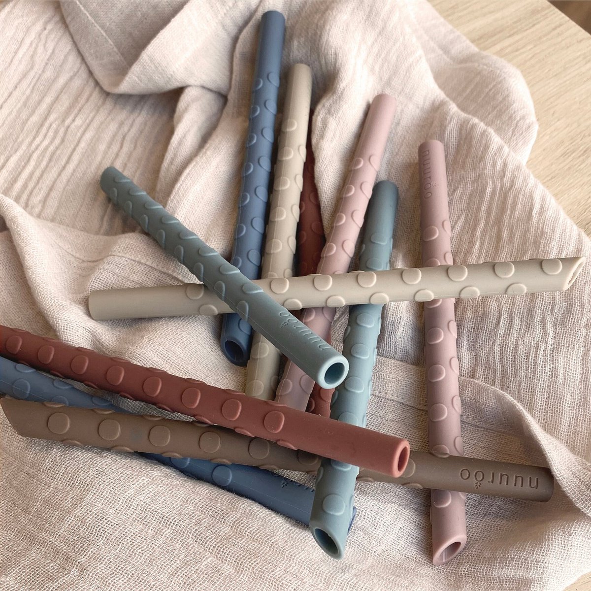 Ada Silicone Straw - 8 pieces