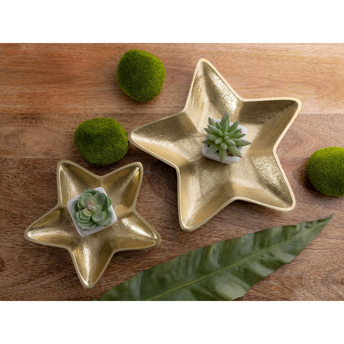 Decoratieset schelpen aluminium goud zilver