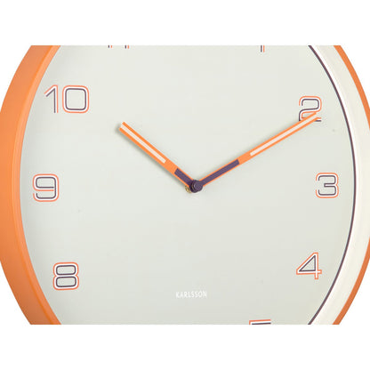 Wandklok Karlsson Lined Numbers