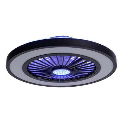 Plafondlamp met ventilator 54 cm metaal plastic