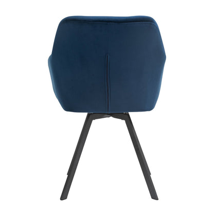 Eetkamerset 160x85 cm massief acaciahout fluweel