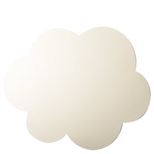 Onderzetter imitatieleer wit 42x31.5x1 cm