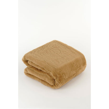 Bronte Fleece Deken Lichtbruin 200x150 Cm In The Mood