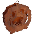 Christmas | Decorative Christmas Crèche 3D Lantern | Patina Tealight Holder
