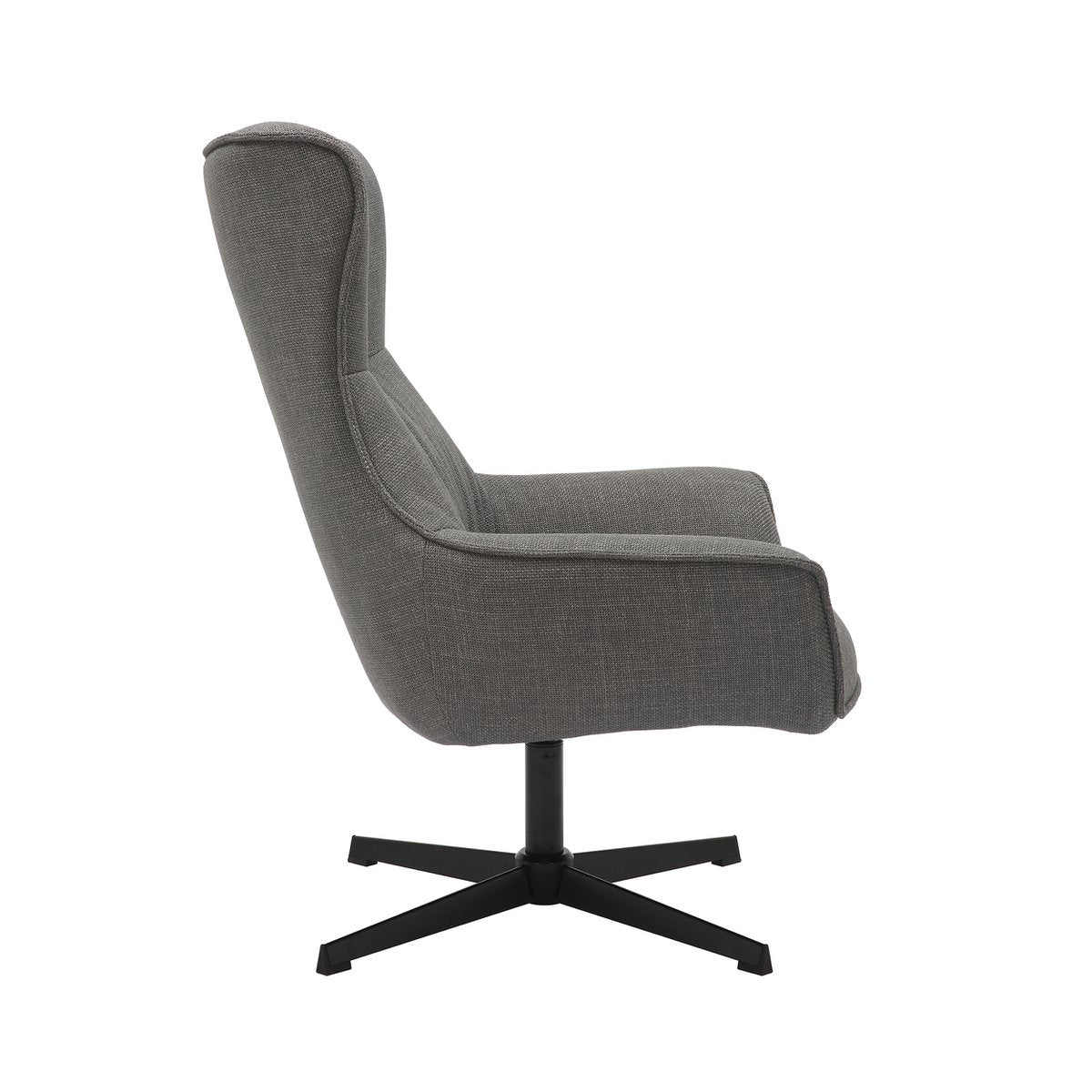 Fauteuil grijs 85x103x83 cm