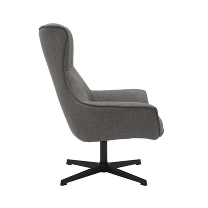 Fauteuil grijs 85x103x83 cm