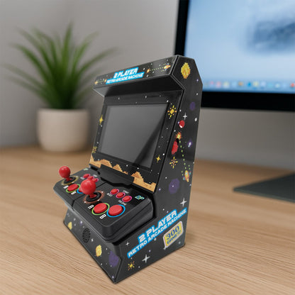 Mini arcade machine 300 spellen dubbele controller