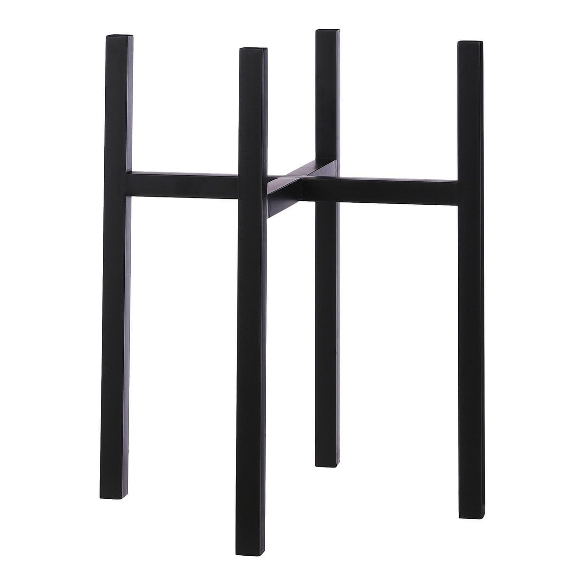 Plantenstandaard 50 cm zwart ijzer
