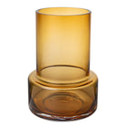 Glazen vaas Tyler 25 amber 9 mm dik