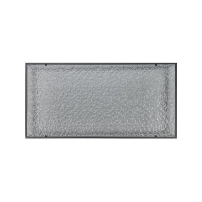 Salontafel 110x55x45 cm rookglas zwart