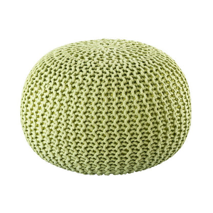 Pouf buiten Ø55x37 cm gerecycled plastic
