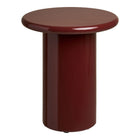 Otago Side Table, bordeaux, ø45x50 cm