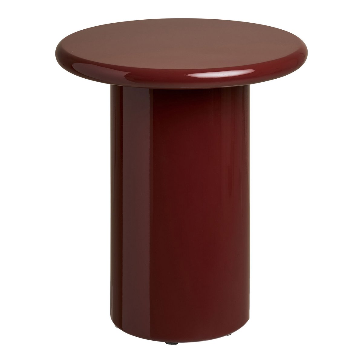 Bijzettafel 45x50 cm MDF bordeaux