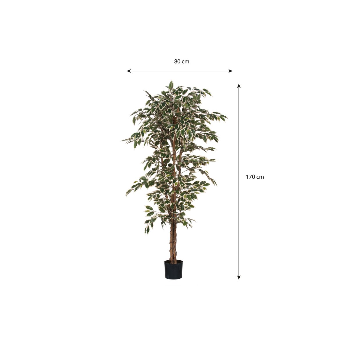 Kunstplant Ficus Groen